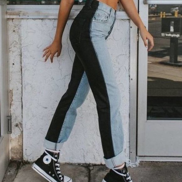REVICE Denim - Revice Ex Boyfriend Blue Black Jeans